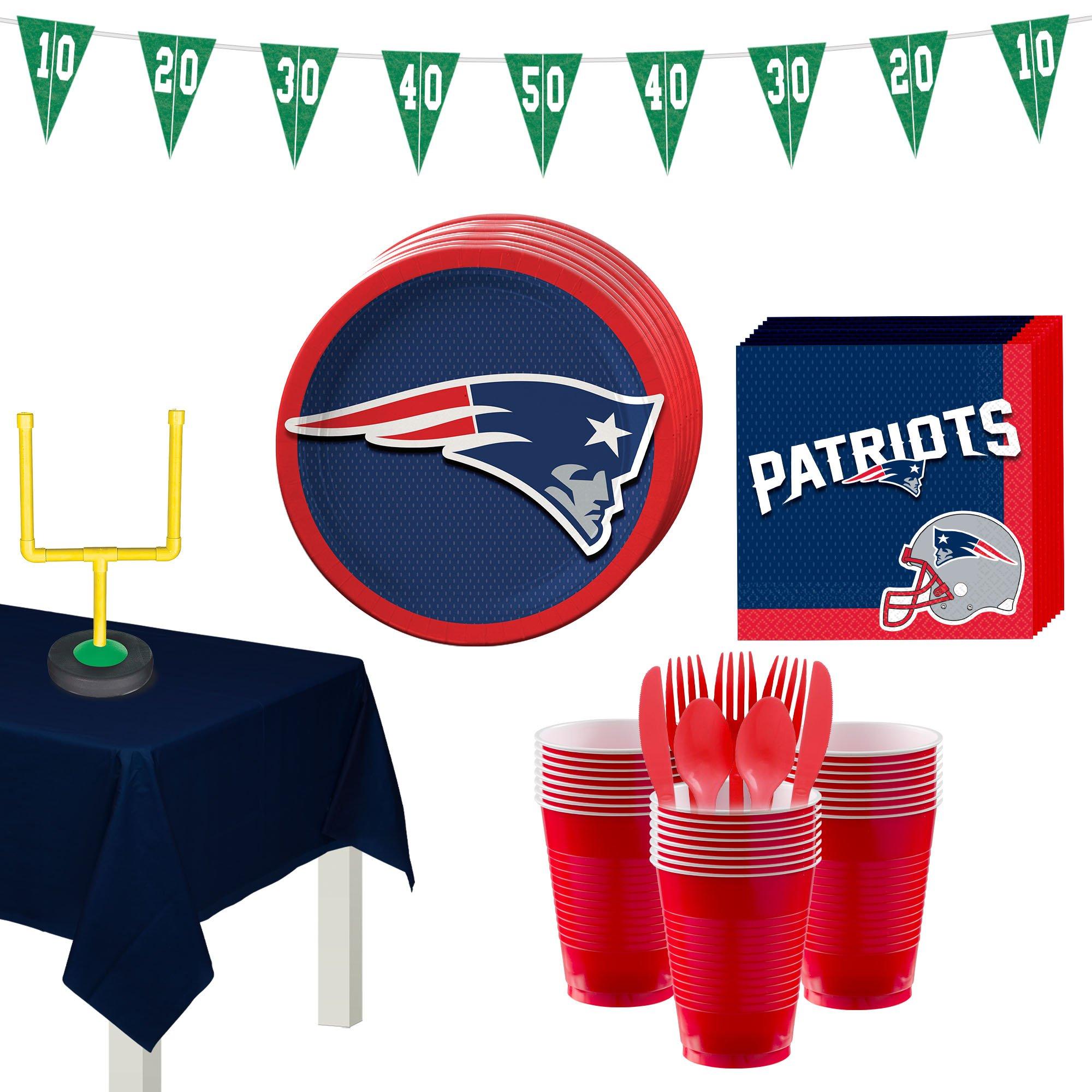 New England Patriots Party Supplies Pack